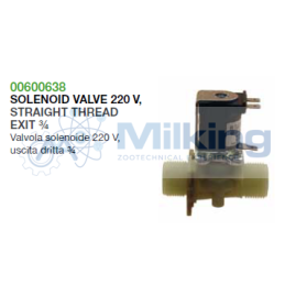 VALVOLA SOLENOIDE 2 VIE NC, 220-240V, FIL. 3/4 , DN10