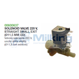 VALVOLA SOLENOIDE 2 VIE NC, SINGOLA, DRITTA, 220-240V, FIL. 3/4