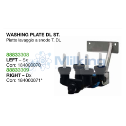 PIATTO LAVAGGIO DELAVAL A SNODO CORR. 184000070 SX