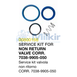 SERVICE KIT VALVOLA NON RITORNO CORR. 7038-9905-050