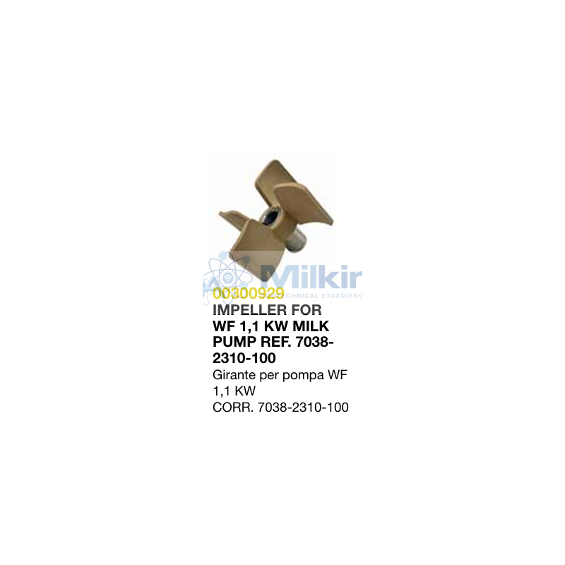 GIRANTE PER POMPA WF 1,1 KW CORR. 7038 2310 100