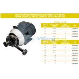 POMPA PACKO FP4600, 50 HZ, USCITA 51, 0,75 KW