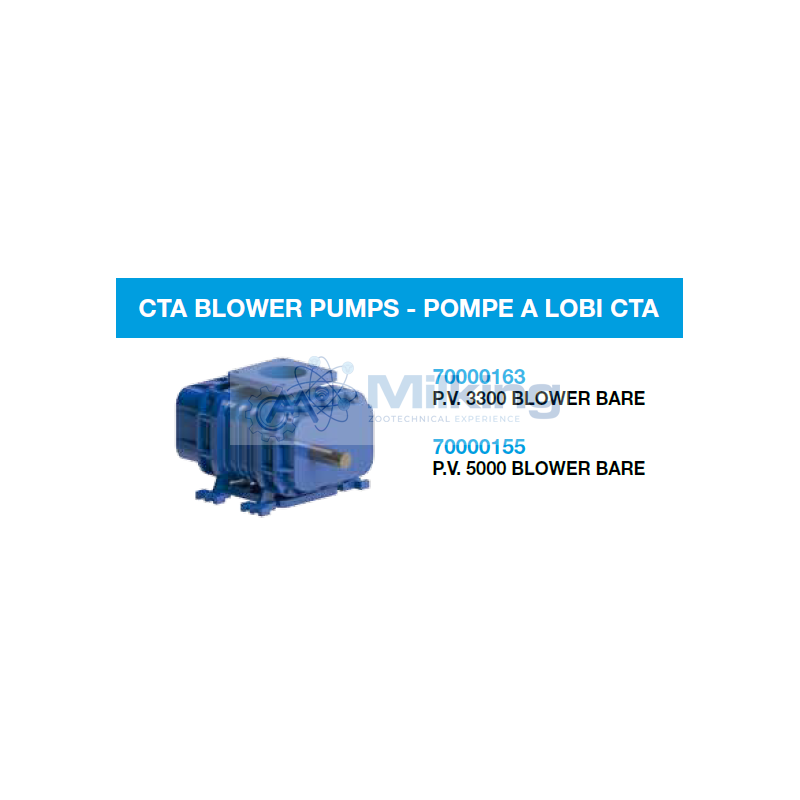 POMPA A LOBI P.V. 3000 BLW