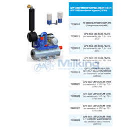 GPV 3300 SU SERBATOIO LT. 110 HP. 7,5 - LT/MIN 2700