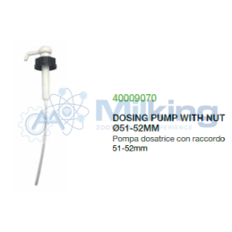 POMPA DOSATRICE CON RACCORDO 51-52MM