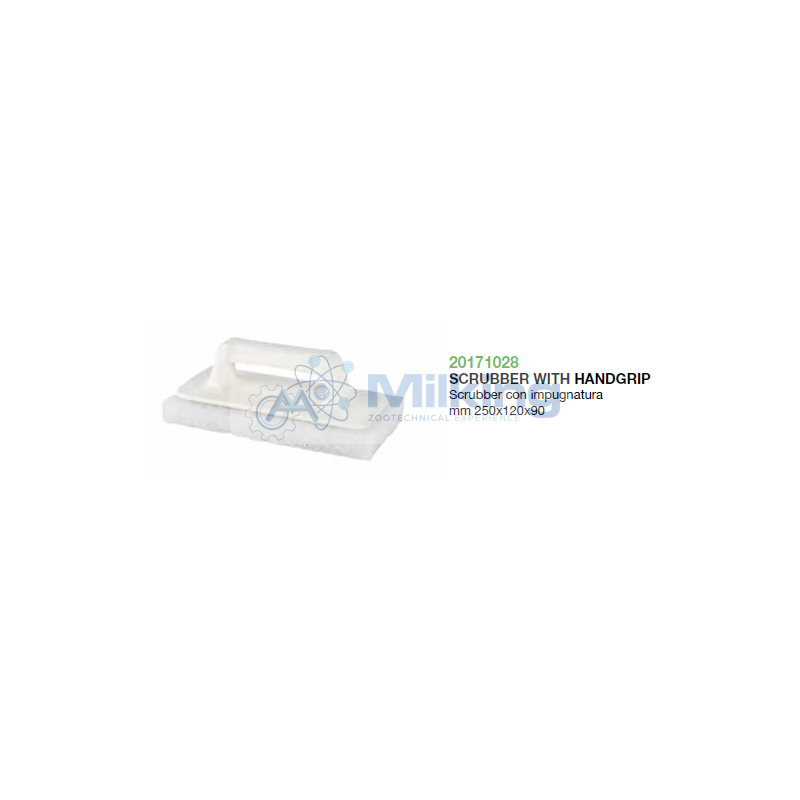 SCRUBBER CON IMPUGNATURA MM 250X120X90