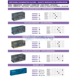 GUANTO NITRILE PLUS - 100 PZ - L