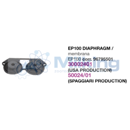 MEMBRANA PER PULSATORE EP100 NUOVO TIPO
