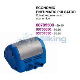 PULSATORE PNEUMATICO ECONOMICO 50:50