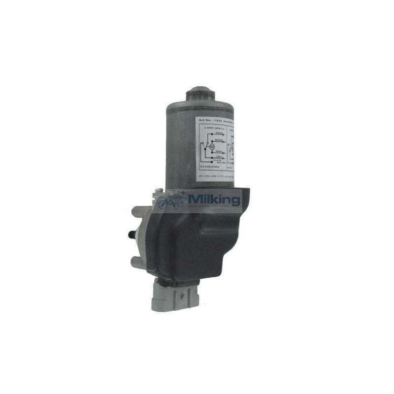 MOTORINO GRIGIO PERFEZIONATO 40 RPM, 24 VDC, SENZA CAVO GEA/WF