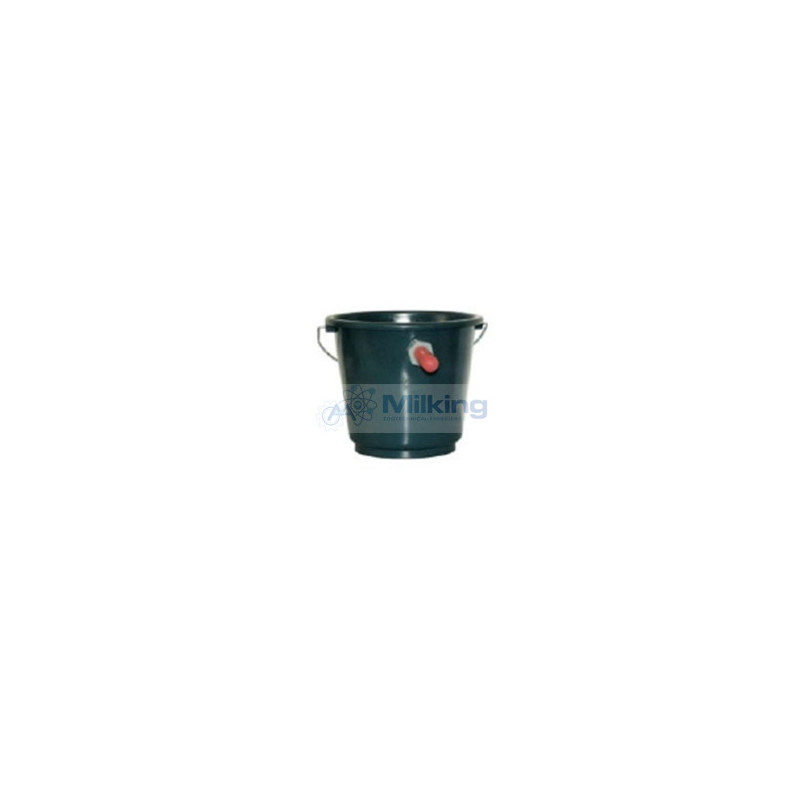 SECCHIO TONDO 12 LT. CON VALVOLA ANTIRISUCCHIO