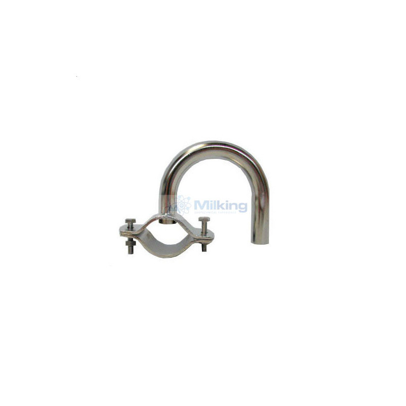 PRESA LATTE INOX CON TUBO CURVO 180 20X22 76,2