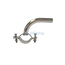 PRESA LATTE INOX CON TUBO CURVO 90 20X22 38 40