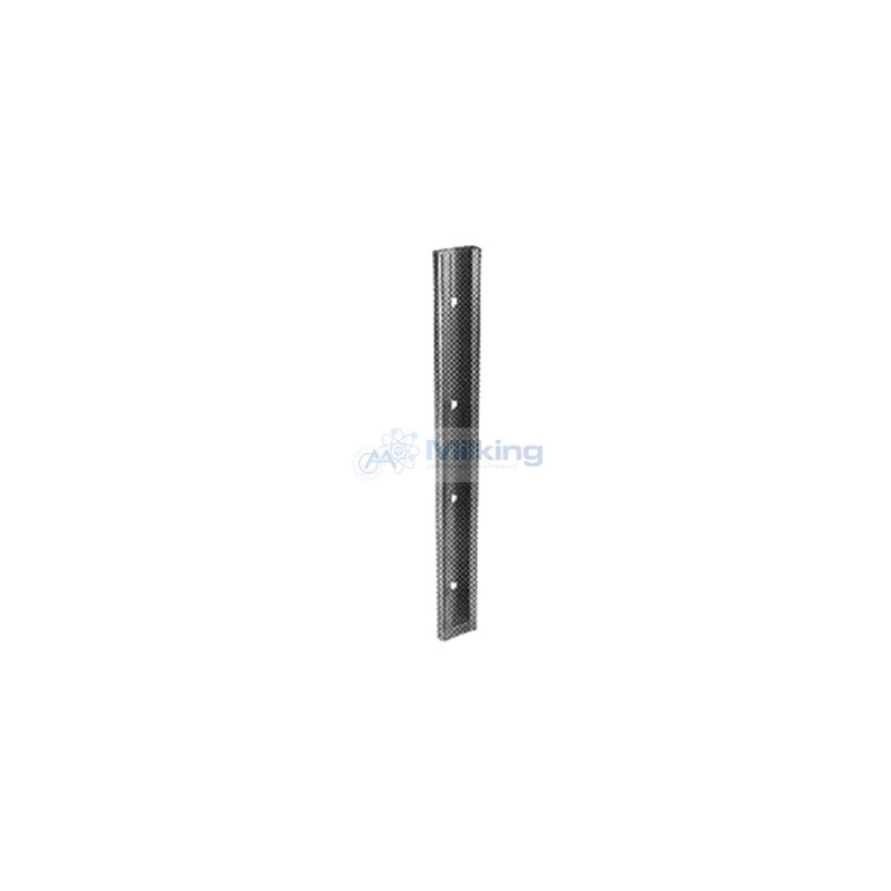 SUPPORTO INOX A MURO VETICALE PER TUBAZIONI LUNGH. 600 MM