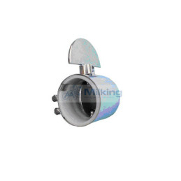 VALVOLA A FARFALLA INOX SU RACCORDO RAPIDO DN 40 40 MM