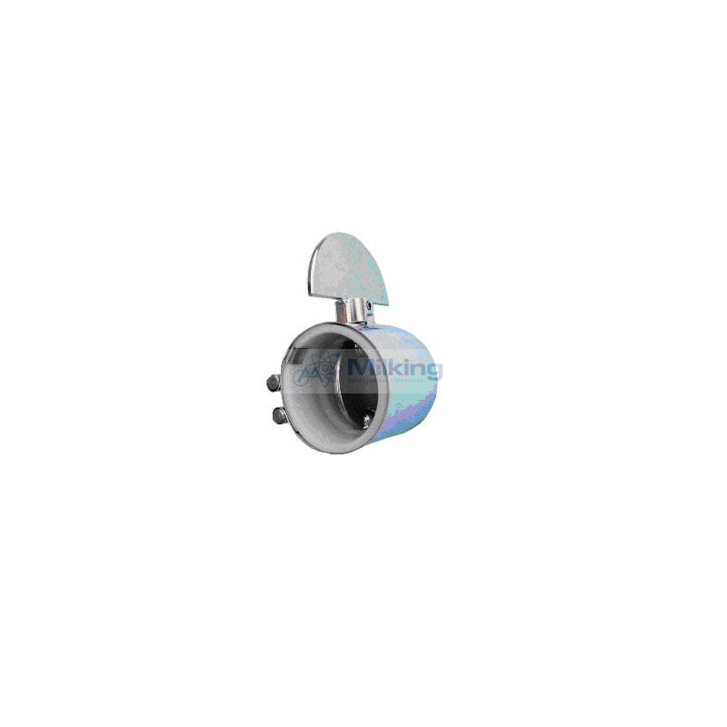 VALVOLA A FARFALLA INOX SU RACCORDO RAPIDO DN 40 40 MM