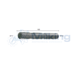 TUBETTO LATTE ADATT. WESTFALIA LUNG. 160 MM.
