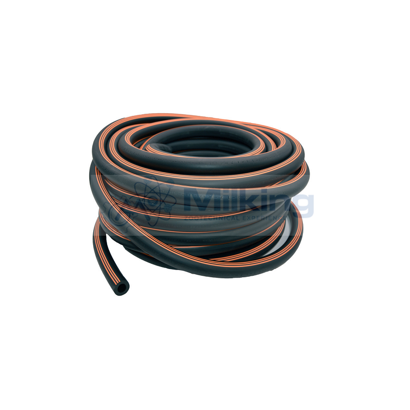 TUBO LATTE IN GOMMA NERA 8X16 PR. TED. R. BLU