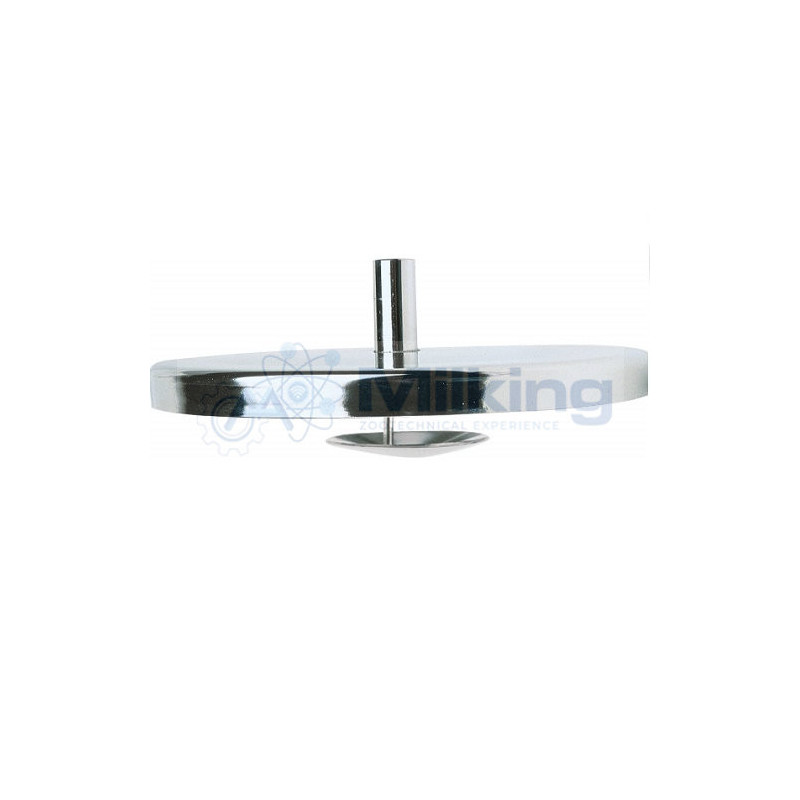 COPERCHIO INOX SUP. 1 T. 18 CENTR.+SPRUZZATORE