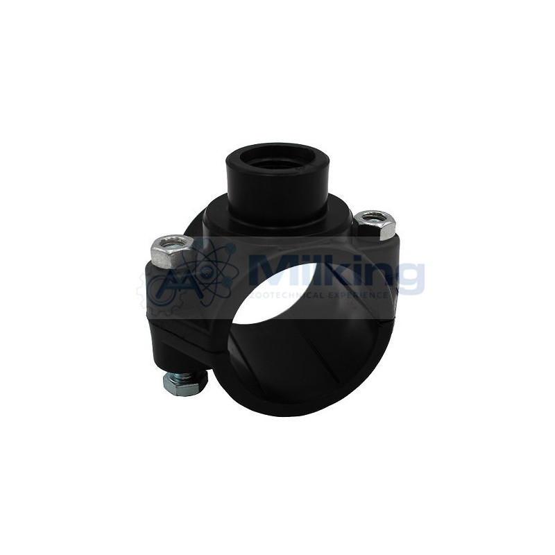 COLLARI PER TUBO PVC CON FILETTO FEMMINA 40 MM X 1/2