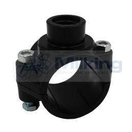 COLLARI PER TUBO PVC CON FILETTO FEMMINA 90 MM X 1