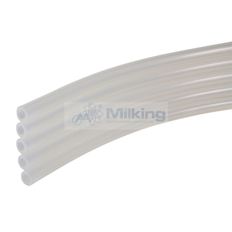 TUBO SILICONE A 5 USCITE PER ROBOT LELY A3, 13X22, L. 3 MT
