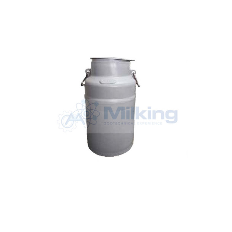 BIDONE PLASTICA C/COP. A PRESSIONE, MANICO IN ACCIAIO INOX LT. 20