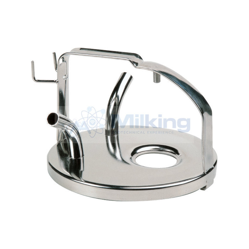 COPERCHIO INOX 2 ENTRATE A/L MANICO BASSO