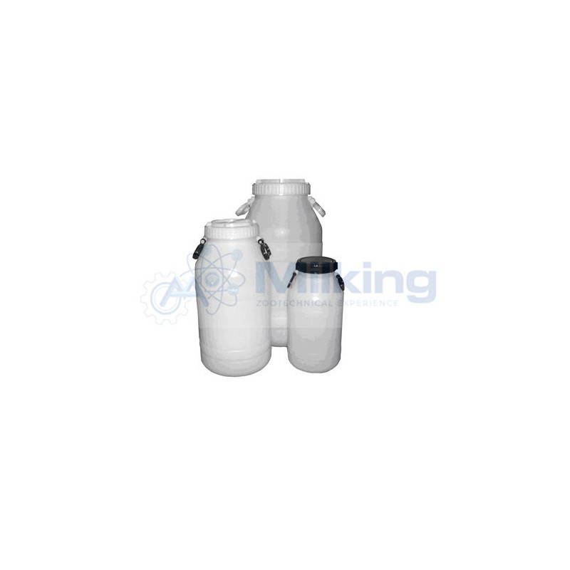 BIDONE LATTE PLASTICA ANTIURTO LT. 5