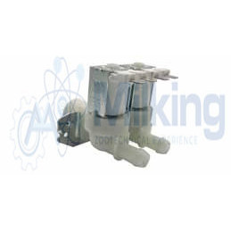 VALVOLA SOLENOIDE 230V DOPPIA USCITA DRITTA 8/10 SERAP/PROMINOX