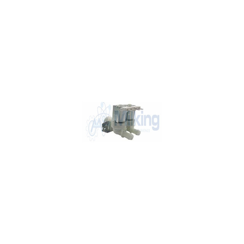 VALVOLA SOLENOIDE 230V DOPPIA USCITA DRITTA 8/10 SERAP/PROMINOX