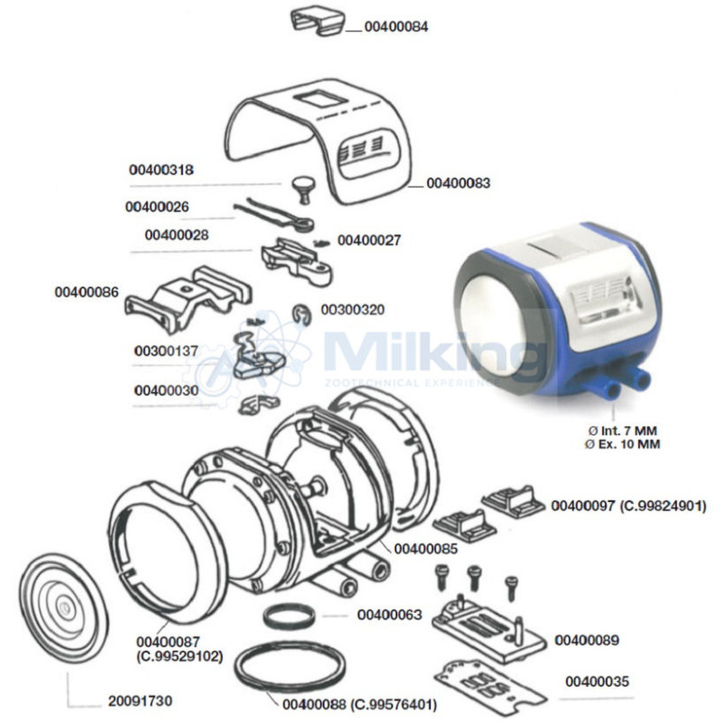 PULSATORE HP102 NON ORIGINALE