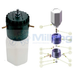 OLIATORE UNIVERSALE POMPA VUOTO CON BOTTIGLIA
