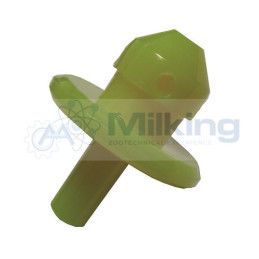 SPRUZZATORE IN PLASTICA CON 4 FORI DIAM. 22 GIALLO