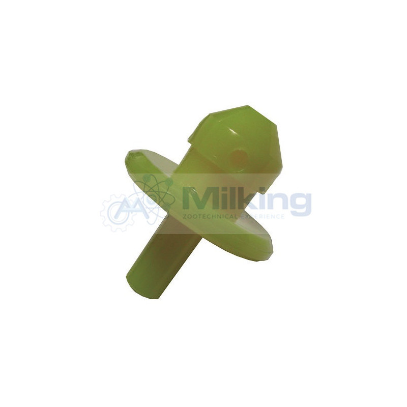 SPRUZZATORE IN PLASTICA CON 4 FORI DIAM. 22 GIALLO