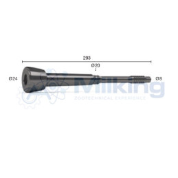 GUAINA SILICONE ADATT. DELAVAL 960000-01 JD-065-SI