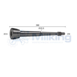 GUAINA SILICONE ADATT. DELAVAL 960016-02 JD-176-SI