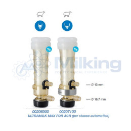 SISTEMA ULTRAMILK MAX X STACCO OVINI CON PESO