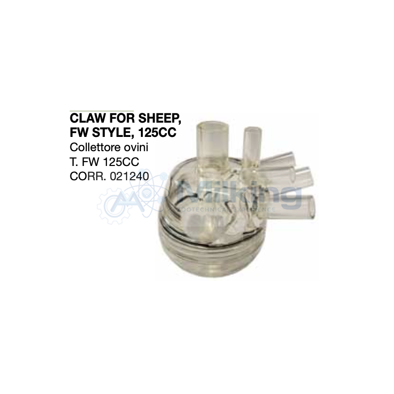 COLLETTORE OVINI T. FW 125CC, CORR. 021240