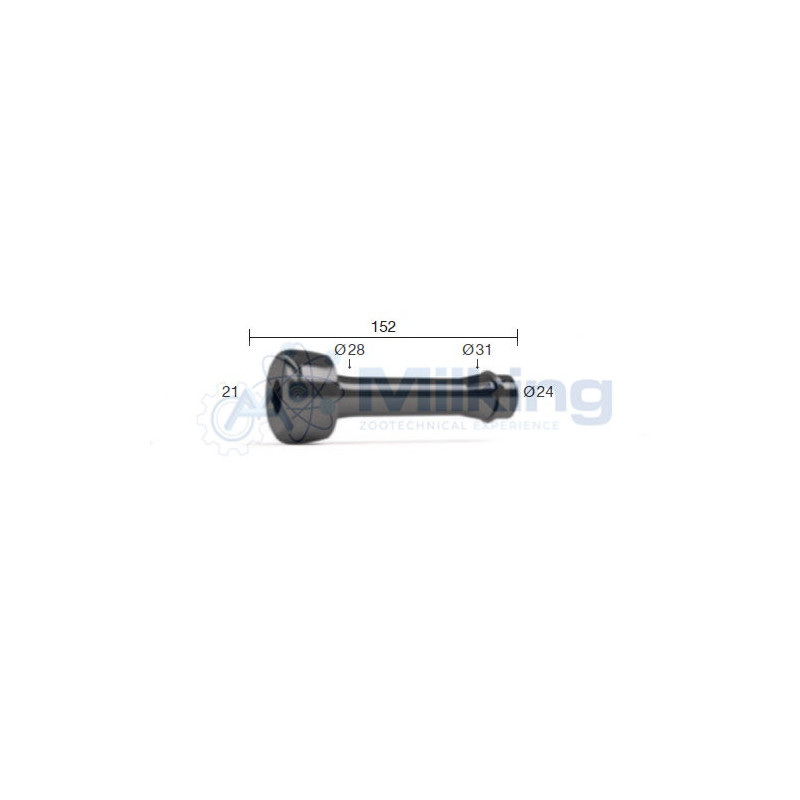 GUAINA OVINI ADATT. DELAVAL 988513-01 JD-1247