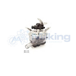 COLLETORE INOX 300 CC. TIPO WESTFALIA CON VALVOLA