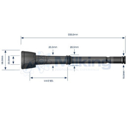 GUAINA ADATT. DELAVAL 999007-01