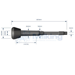 GUAINA ADATT. DELAVAL 960001-01