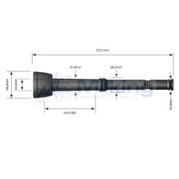 GUAINA ADATT. DELAVAL 906804-01 / 999009-01