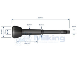 GUAINA ADATT. DELAVAL 960017-01