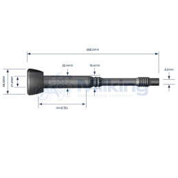 GUAINA ADATT. DELAVAL 928178-01