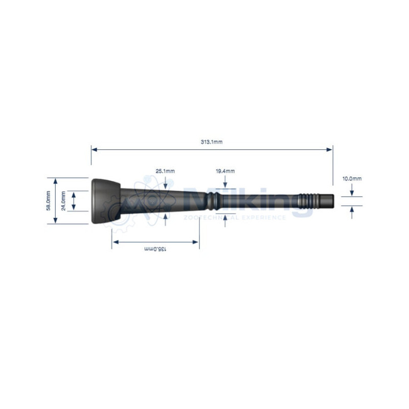 GUAINA ADATT. DELAVAL 999295-02