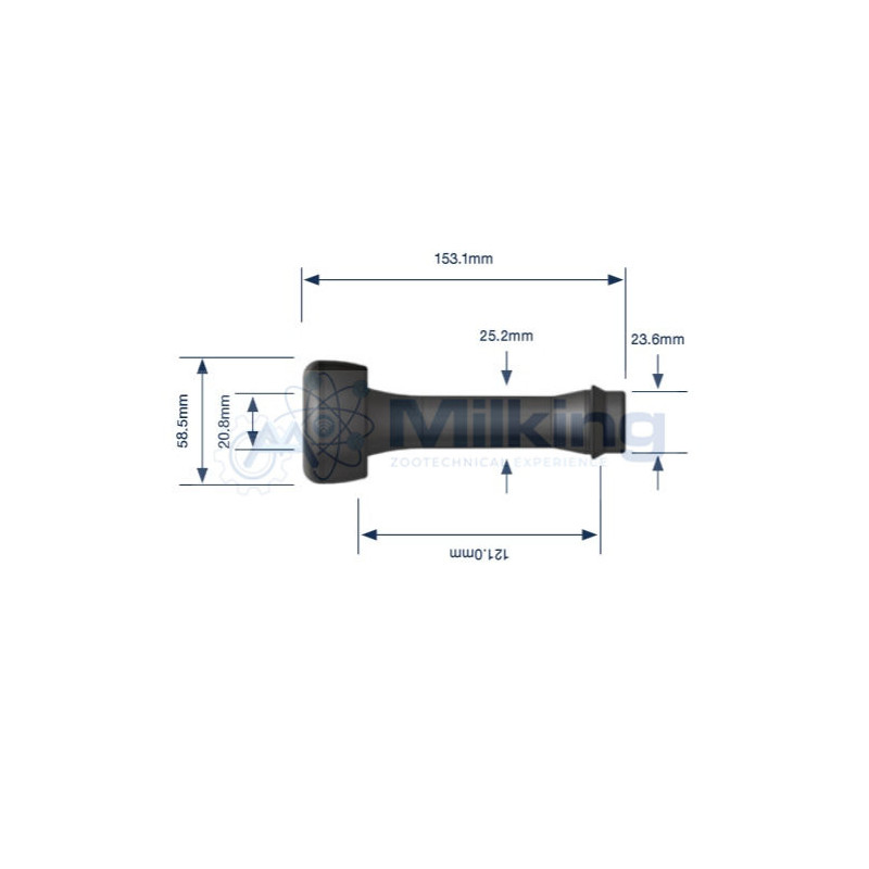 GUAINA CAPRE TIPO DELAVAL 988513-01