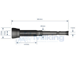 GUAINA TRIANGOLARE ADATT. DELAVAL 999009-01
