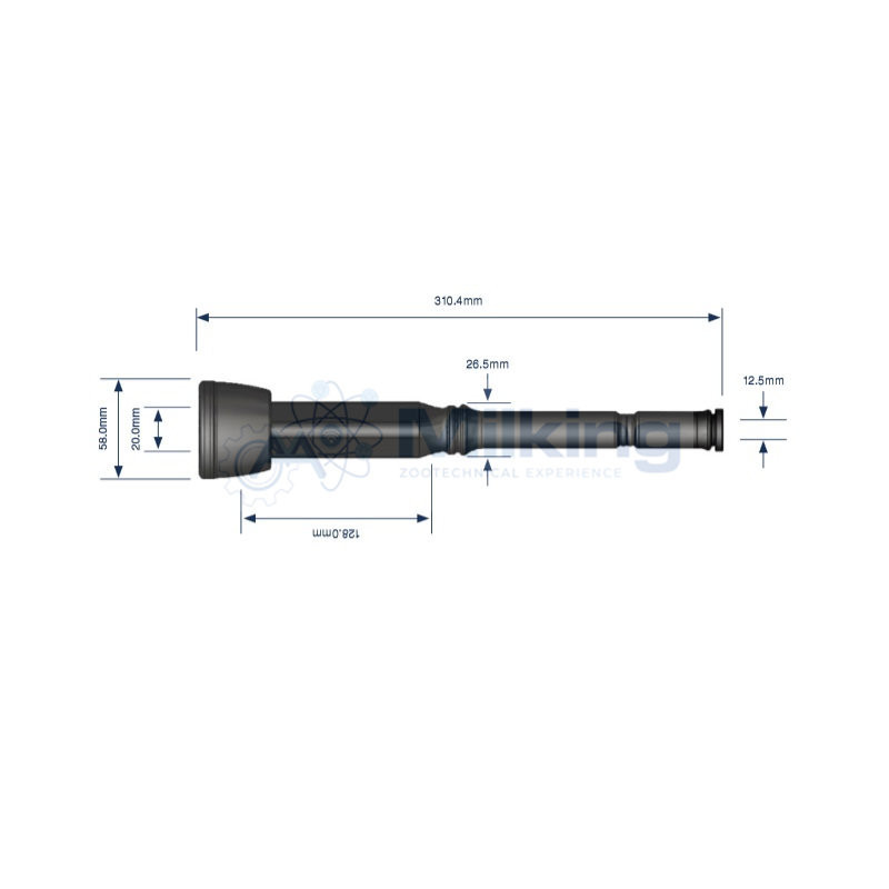 GUAINA TRIANGOLARE ADATT. DELAVAL 999007-03